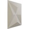 Ekena Millwork 11 7/8in. W x 11 7/8in. H Kent EnduraWall Decorative 3D Wall Panel Covers 0.98 Sq. Ft. WP12X12KEGBW - alternate 4
